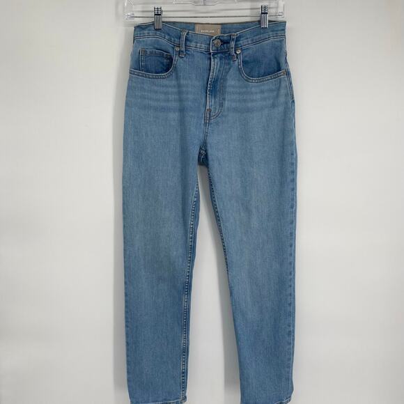 Everlane Jeans Women’s 26’ High Waist Straight Light Denim Wash - Picture 1 of 8